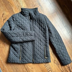J Cree Factory Quilted Jacket - Black - Small